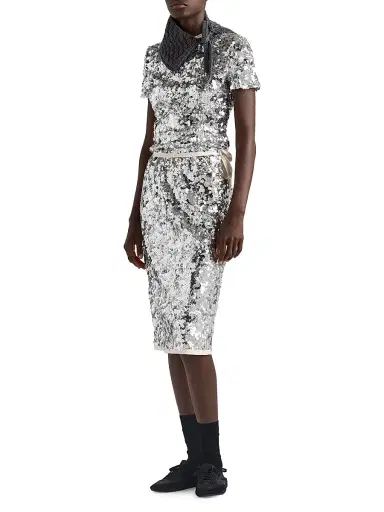Prada Women's Embroidered Sequin Skirt - Assorted | Thumbnail 6 Prada Women's Embroidered Sequin Skirt - Assorted | Thumbnail 6
