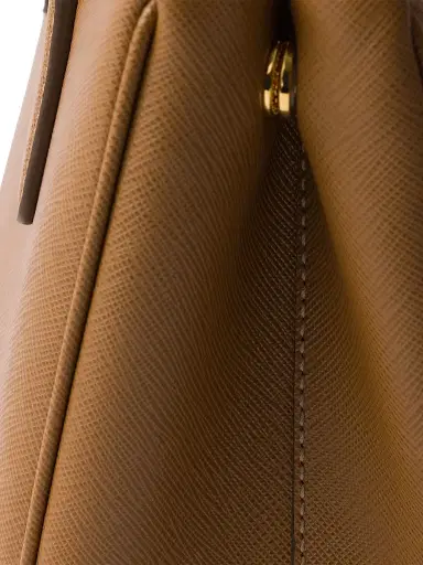 Prada Women's Small Galleria Saffiano Leather Top Handle Bag - Medium Brown | Thumbnail 6 Prada Women's Small Galleria Saffiano Leather Top Handle Bag - Medium Brown | Thumbnail 6