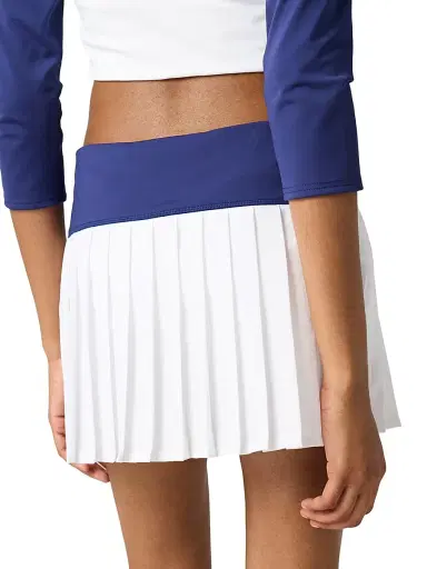 Miu Miu Women's New Balance X with Coco Gauff Stretch Technical Jersey Pleated Miniskirt - Blue - Size Small | Thumbnail 5 Miu Miu Women's New Balance X with Coco Gauff Stretch Technical Jersey Pleated Miniskirt - Blue - Size Small | Thumbnail 5