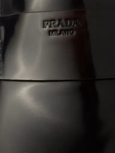 Prada Men's Brushed Leather Loafers - Brown | Thumbnail 4 Prada Men's Brushed Leather Loafers - Brown | Thumbnail 4