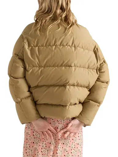 Prada Women's Medium Weight Technical Fabric Down Jacket | Thumbnail 3 Prada Women's Medium Weight Technical Fabric Down Jacket | Thumbnail 3