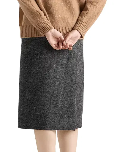Prada Women's Rush Stitch Skirt - Grey | Thumbnail 3 Prada Women's Rush Stitch Skirt - Grey | Thumbnail 3
