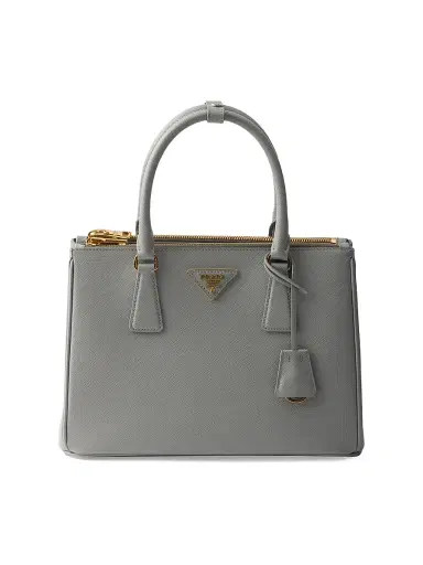 Prada Women's Galleria Saffiano Leather Top Handle Bag Grey | Thumbnail 1 Prada Women's Galleria Saffiano Leather Top Handle Bag Grey | Thumbnail 1