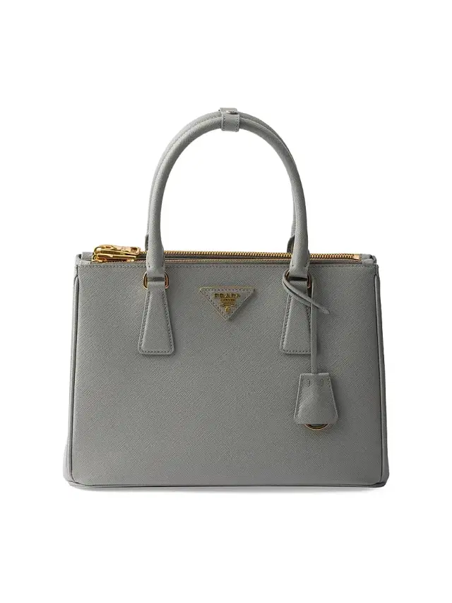 Women's Galleria Saffiano Leather Top Handle Bag Grey Women's Galleria Saffiano Leather Top Handle Bag Grey