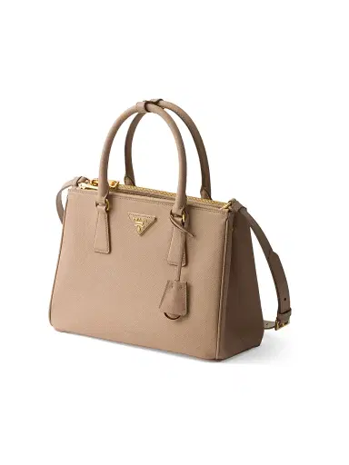 Prada Women's Galleria Saffiano Leather Top Handle Bag - Light Beige | Thumbnail 2 Prada Women's Galleria Saffiano Leather Top Handle Bag - Light Beige | Thumbnail 2