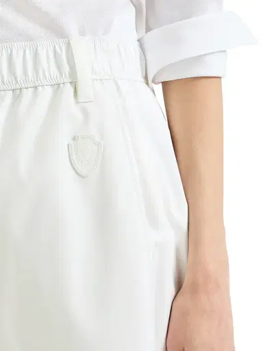 Brunello Cucinelli Women's Nylon Ergonomic Track Trousers | Thumbnail 4 Brunello Cucinelli Women's Nylon Ergonomic Track Trousers | Thumbnail 4