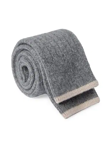 Brunello Cucinelli Men's Cashmere Rib Knit Socks | Thumbnail 2 Brunello Cucinelli Men's Cashmere Rib Knit Socks | Thumbnail 2