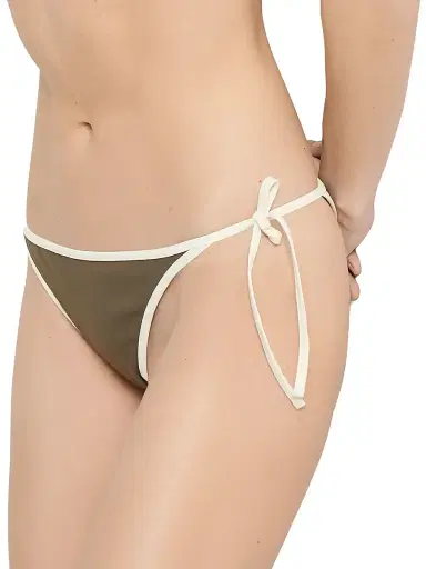 Brunello Cucinelli Women's Techno Jersey Bikini Bottoms | Thumbnail 2 Brunello Cucinelli Women's Techno Jersey Bikini Bottoms | Thumbnail 2