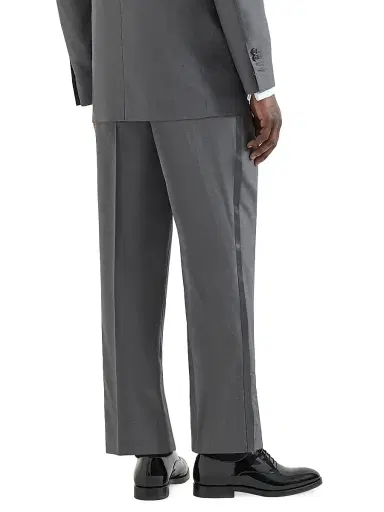 Brunello Cucinelli Men's Tuxedo with Shawl Lapel Jacket and Trousers with Pleats | Thumbnail 3 Brunello Cucinelli Men's Tuxedo with Shawl Lapel Jacket and Trousers with Pleats | Thumbnail 3