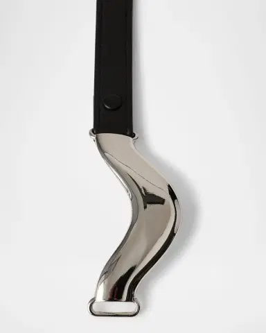 Déhanche Brancusi Metal Leather Belt | Thumbnail 4 Déhanche Brancusi Metal Leather Belt | Thumbnail 4