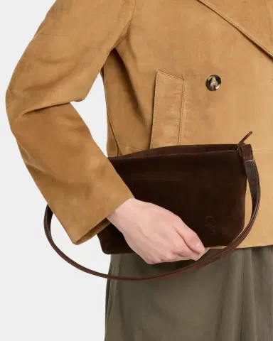 Proenza Schouler Bond Zip Suede Shoulder Bag | Thumbnail 2 Proenza Schouler Bond Zip Suede Shoulder Bag | Thumbnail 2