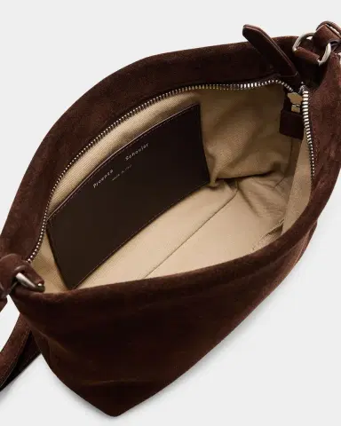 Proenza Schouler Bond Zip Suede Shoulder Bag | Thumbnail 4 Proenza Schouler Bond Zip Suede Shoulder Bag | Thumbnail 4