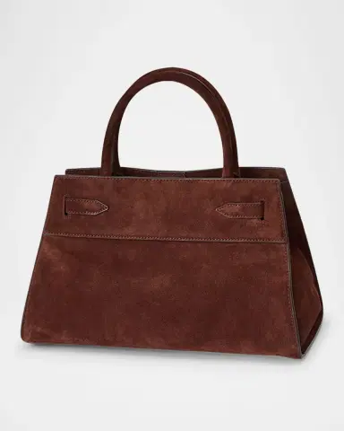 Veronica Beard Dash Belted Suede Top-Handle Bag | Thumbnail 2 Veronica Beard Dash Belted Suede Top-Handle Bag | Thumbnail 2