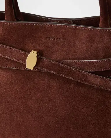 Veronica Beard Dash Belted Suede Top-Handle Bag | Thumbnail 4 Veronica Beard Dash Belted Suede Top-Handle Bag | Thumbnail 4