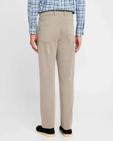 Peter Millar Men 's Signature Sateen 5-Pocket Pants | Thumbnail 3 Peter Millar Men 's Signature Sateen 5-Pocket Pants | Thumbnail 3