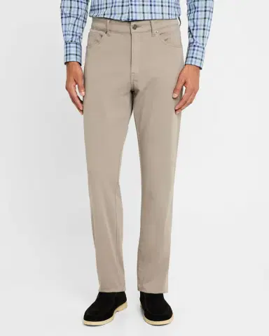 Peter Millar Men 's Signature Sateen 5-Pocket Pants | Thumbnail 4 Peter Millar Men 's Signature Sateen 5-Pocket Pants | Thumbnail 4