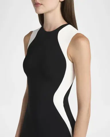 Stella McCartney Miracle Colorblock Mini Dress | Thumbnail 5 Stella McCartney Miracle Colorblock Mini Dress | Thumbnail 5