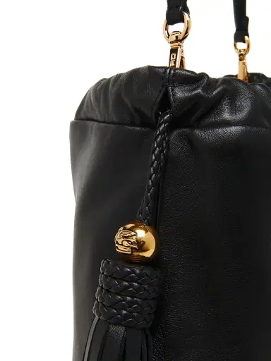 Etro Women's Kalispera Leather Shoulder Bag - Black | Thumbnail 5 Etro Women's Kalispera Leather Shoulder Bag - Black | Thumbnail 5
