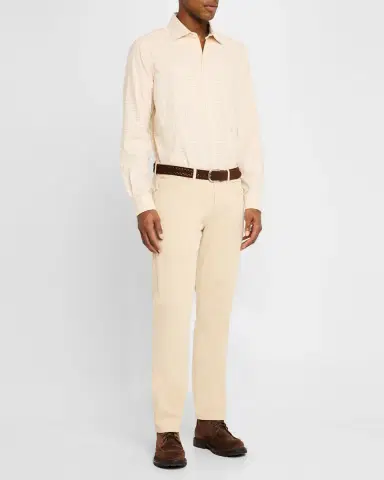 Peter Millar Men 's Signature Sateen 5-Pocket Pants | Thumbnail 2 Peter Millar Men 's Signature Sateen 5-Pocket Pants | Thumbnail 2