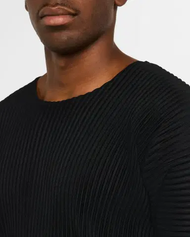 Homme Plissé Issey Miyake Men 's Pleated T-Shirt | Thumbnail 5 Homme Plissé Issey Miyake Men 's Pleated T-Shirt | Thumbnail 5