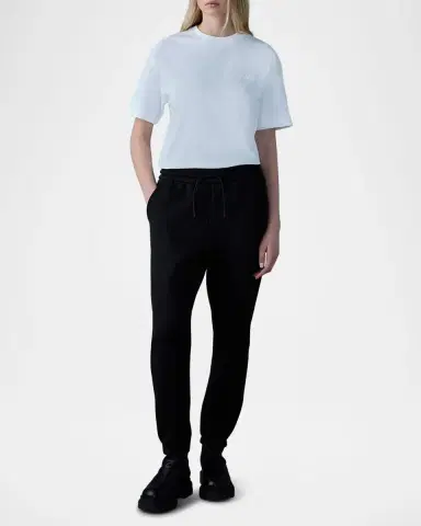 Mackage Men's Relaxed Interlock T-Shirt | Thumbnail 2 Mackage Men's Relaxed Interlock T-Shirt | Thumbnail 2