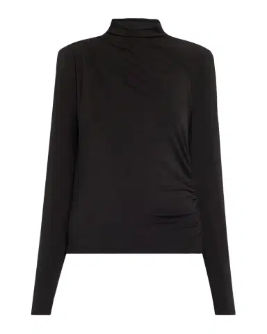 Veronica Beard Mylie Gathered Turtleneck Top | Thumbnail 1 Veronica Beard Mylie Gathered Turtleneck Top | Thumbnail 1