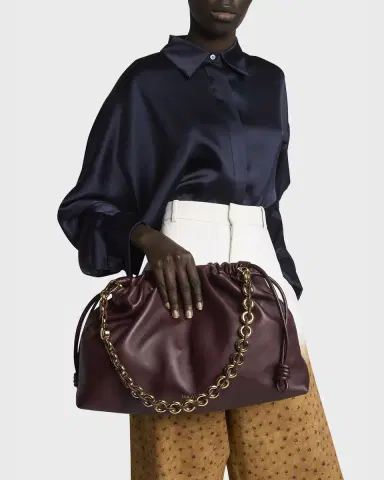 Loewe Flamenco Large Napa Lambskin Shoulder Bag | Thumbnail 7 Loewe Flamenco Large Napa Lambskin Shoulder Bag | Thumbnail 7