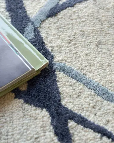 Exquisite Rugs Mystic Hand-Tufted Navy Rug | Thumbnail 5 Exquisite Rugs Mystic Hand-Tufted Navy Rug | Thumbnail 5