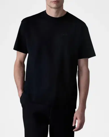 Mackage Men's Relaxed Interlock T-Shirt | Thumbnail 2 Mackage Men's Relaxed Interlock T-Shirt | Thumbnail 2