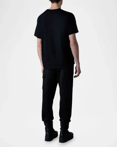 Mackage Men's Relaxed Interlock T-Shirt | Thumbnail 4 Mackage Men's Relaxed Interlock T-Shirt | Thumbnail 4