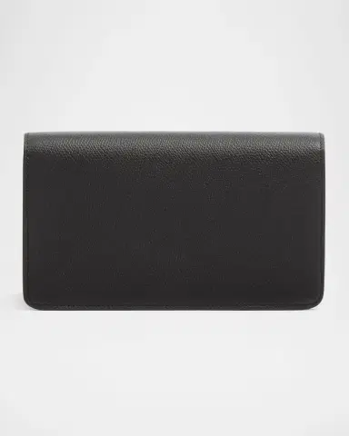 Valentino Garavani VLOGO Flap Leather Wallet | Thumbnail 9 Valentino Garavani VLOGO Flap Leather Wallet | Thumbnail 9