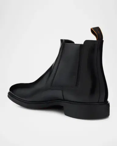Santoni Men's Leather Chelsea Boots | Thumbnail 3 Santoni Men's Leather Chelsea Boots | Thumbnail 3