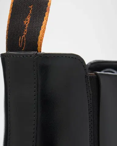 Santoni Men's Leather Chelsea Boots | Thumbnail 4 Santoni Men's Leather Chelsea Boots | Thumbnail 4