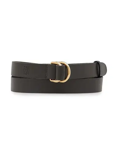 Il Bisonte Women's Leather Double D-Ring Buckle Belt | Thumbnail 1 Il Bisonte Women's Leather Double D-Ring Buckle Belt | Thumbnail 1