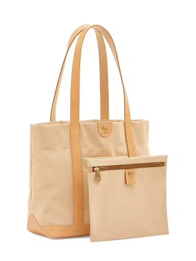 Il Bisonte Women's Caramella Classic Tote - Seashell Natural | Thumbnail 4 Il Bisonte Women's Caramella Classic Tote - Seashell Natural | Thumbnail 4