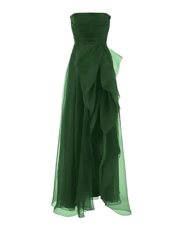 Teresa Draped Strapless Gown Teresa Draped Strapless Gown
