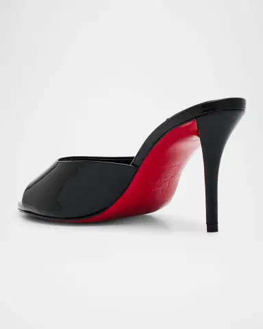Christian Louboutin 80mm Miss Z Patent Mule Sandals | Thumbnail 4 Christian Louboutin 80mm Miss Z Patent Mule Sandals | Thumbnail 4