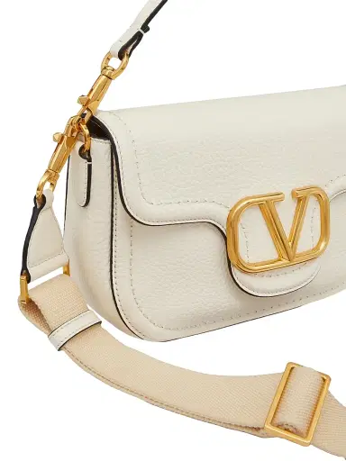 Valentino Garavani Women's Alltime Grainy Calfskin Shoulder Bag - | Thumbnail 8 Valentino Garavani Women's Alltime Grainy Calfskin Shoulder Bag - | Thumbnail 8