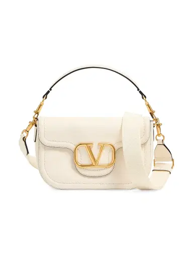 Valentino Garavani Women's Alltime Grainy Calfskin Shoulder Bag - | Thumbnail 1 Valentino Garavani Women's Alltime Grainy Calfskin Shoulder Bag - | Thumbnail 1