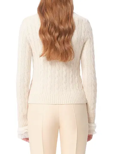Valentino Garavani Women's Cashmere Sweater - | Thumbnail 4 Valentino Garavani Women's Cashmere Sweater - | Thumbnail 4