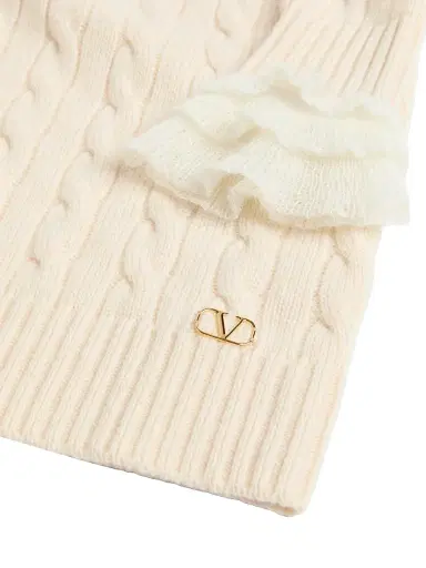 Valentino Garavani Women's Cashmere Sweater - | Thumbnail 7 Valentino Garavani Women's Cashmere Sweater - | Thumbnail 7