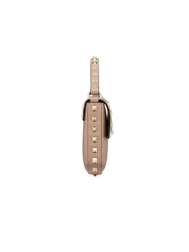 Valentino Garavani Women's Rockstud Grainy Calfskin Pouch | Thumbnail 4 Valentino Garavani Women's Rockstud Grainy Calfskin Pouch | Thumbnail 4