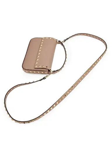 Valentino Garavani Women's Rockstud Grainy Calfskin Pouch | Thumbnail 5 Valentino Garavani Women's Rockstud Grainy Calfskin Pouch | Thumbnail 5