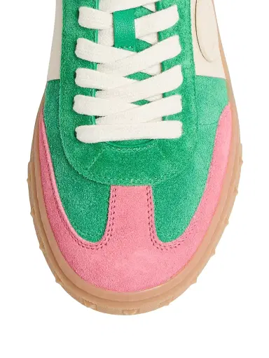 Valentino Garavani Women's Upvillage Crosta Sneakers - Sweet Pink Green Glace - Size 5.5 | Thumbnail 5 Valentino Garavani Women's Upvillage Crosta Sneakers - Sweet Pink Green Glace - Size 5.5 | Thumbnail 5