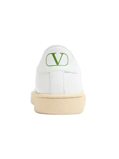 Valentino Garavani Men's Royco Sneakers in Nappa Calfskin - White | Thumbnail 6 Valentino Garavani Men's Royco Sneakers in Nappa Calfskin - White | Thumbnail 6