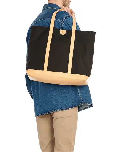 Il Bisonte Women's Caramella Classic Tote - Nero Natural | Thumbnail 4 Il Bisonte Women's Caramella Classic Tote - Nero Natural | Thumbnail 4