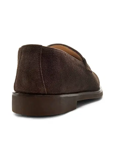Brunello Cucinelli Men's Suede Loafers | Thumbnail 3 Brunello Cucinelli Men's Suede Loafers | Thumbnail 3