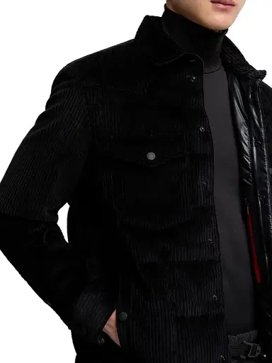 Moncler Grenoble Men's Gelt Padded Shacket - Black | Thumbnail 4 Moncler Grenoble Men's Gelt Padded Shacket - Black | Thumbnail 4