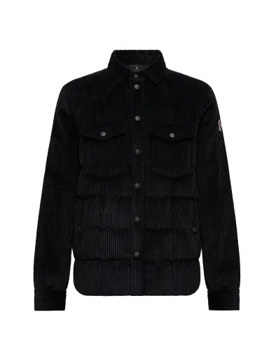 Moncler Grenoble Men's Gelt Padded Shacket - Black | Thumbnail 1 Moncler Grenoble Men's Gelt Padded Shacket - Black | Thumbnail 1