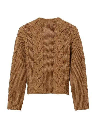 La DoubleJ Women's Portrait Cardigan - Solid Brown | Thumbnail 2 La DoubleJ Women's Portrait Cardigan - Solid Brown | Thumbnail 2